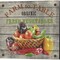 Farm to Table - Fresh Vegetables & Fruit by Jean Plout 14" x 14" Canvas Wall Art (Set of 2)